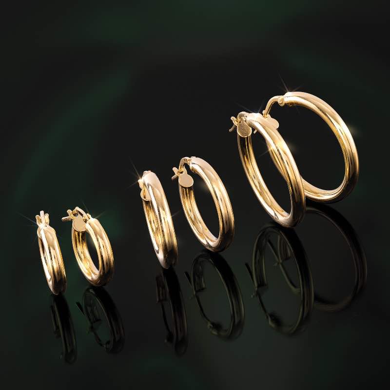 Classic Hoops Collection (Set of 3 )